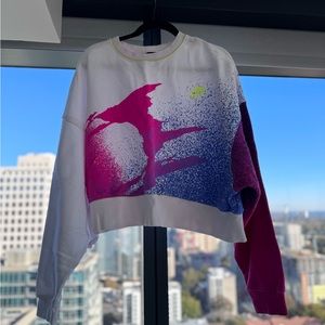 Nike crop sweatshirt